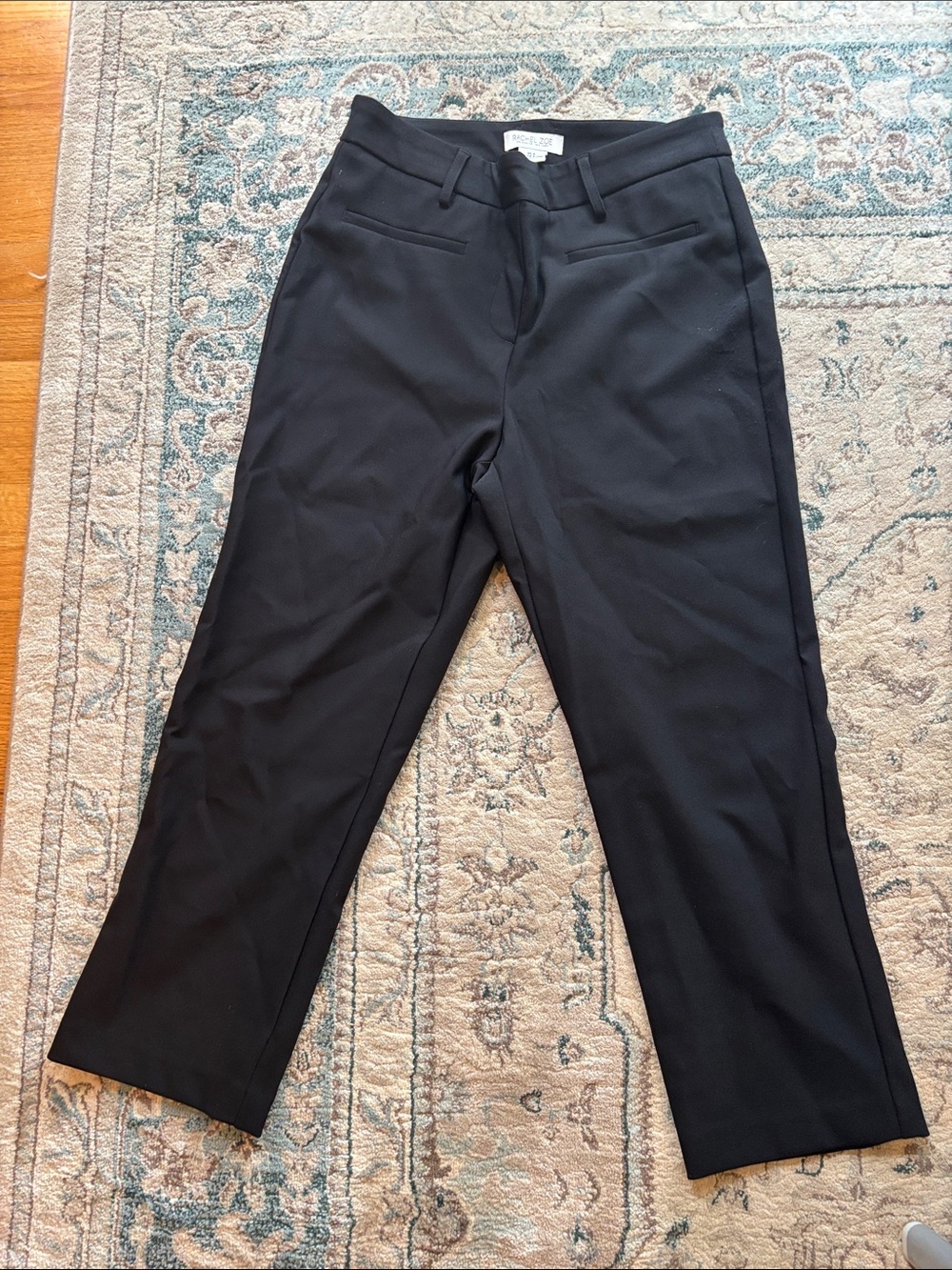 Rachel Zoe Black Dress Pants - Slim Straight Trousers
